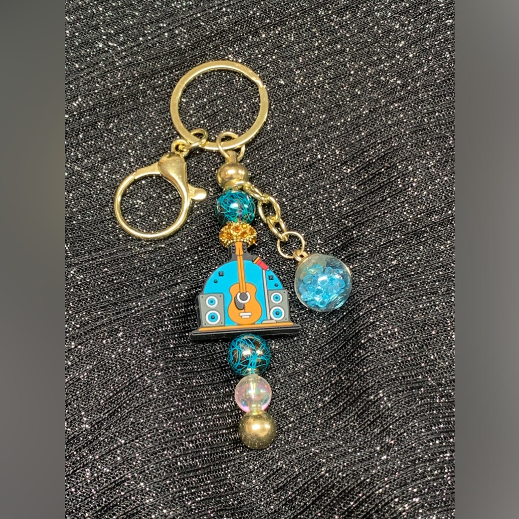 Cute Sound Stage Keychain